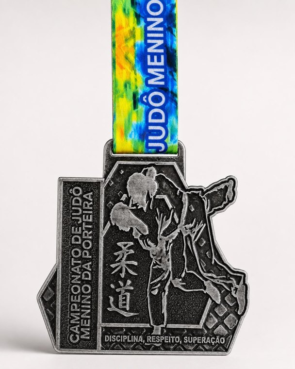 Medalha oficial do Open Menino da Porteira