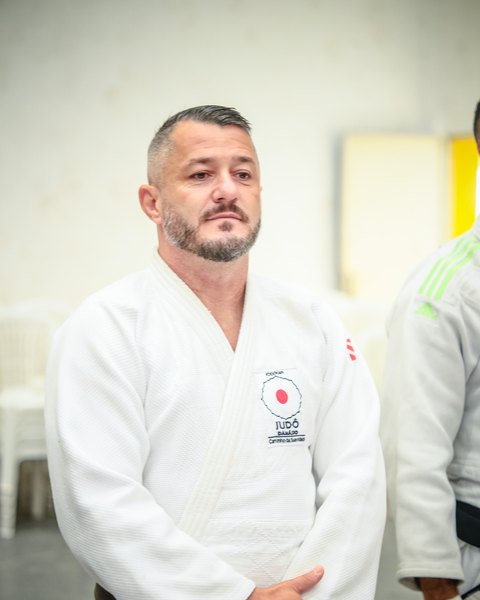 Sensei Juliano, organizador do evento